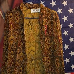 Long sleeve grateful dead fleece jacket